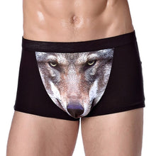Load image into Gallery viewer, 4XL Large Size Male Underwear Funny Cool Underpants Wolf Modal U Convex Underware Men Boxers Comfortable Soft boxer shorts man - Motolayo