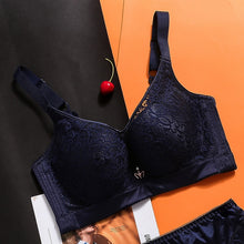 Load image into Gallery viewer, FallSweet Plus Size Bras for Women Full Coverage Push Up Bra Sexy Lace Bralette C D E Cup Ladies Brassiere Femme - Motolayo