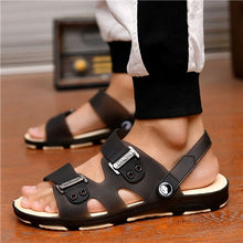Load image into Gallery viewer, Male Fashion High Quality Plus Size Home & Beach Sandals Men Casual Durable Anti Skid Peep Toe Summer Sandals Sandalias A5756 - Motolayo