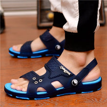 Load image into Gallery viewer, Male Fashion High Quality Plus Size Home & Beach Sandals Men Casual Durable Anti Skid Peep Toe Summer Sandals Sandalias A5756 - Motolayo