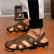 Load image into Gallery viewer, Male Fashion High Quality Plus Size Home & Beach Sandals Men Casual Durable Anti Skid Peep Toe Summer Sandals Sandalias A5756 - Motolayo