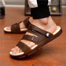 Load image into Gallery viewer, Male Fashion High Quality Plus Size Home & Beach Sandals Men Casual Durable Anti Skid Peep Toe Summer Sandals Sandalias A5756 - Motolayo