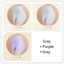 Load image into Gallery viewer, 3Pcs/lot Anti Emptied Boyshort Laces Butt Lifter Panties Women High Waist Slimming Underwear Ladies Body Shaper Tummy Shapewear