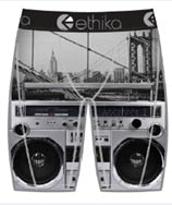 Load image into Gallery viewer, new fashion Ethika mens boxers underwear designer panties male ice silk boxer long shorts sport man tight underpants for men