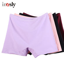 Load image into Gallery viewer, 3 Pieces/Pack 6XL Big Size Boyshorts Women Underwear Boxer Female Safety Short Pants Large Size Ladies Cotton Panties