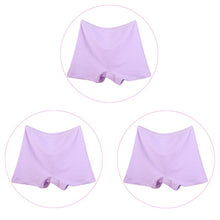 Load image into Gallery viewer, 3 Pieces/Pack 6XL Big Size Boyshorts Women Underwear Boxer Female Safety Short Pants Large Size Ladies Cotton Panties