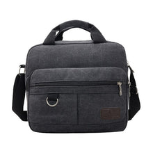 Load image into Gallery viewer, New Fashion Men's Casual Shoulder Messenger Bag Male Casual Canvas Travel Shoulder Bags Solid Color Fashion Crossbody Bags - Motolayo