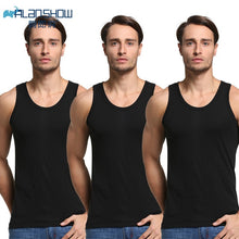 Load image into Gallery viewer, 3Pcs/Lot Summer Men Cotton Underwear Mens Undershirt Transparent Shirts Male Bodyshaper Fitness Wrestling Singlets - Motolayo
