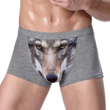 Load image into Gallery viewer, 4XL Large Size Male Underwear Funny Cool Underpants Wolf Modal U Convex Underware Men Boxers Comfortable Soft boxer shorts man - Motolayo
