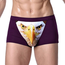 Load image into Gallery viewer, 4XL Large Size Male Underwear Funny Cool Underpants Wolf Modal U Convex Underware Men Boxers Comfortable Soft boxer shorts man - Motolayo
