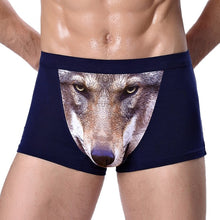 Load image into Gallery viewer, 4XL Large Size Male Underwear Funny Cool Underpants Wolf Modal U Convex Underware Men Boxers Comfortable Soft boxer shorts man - Motolayo
