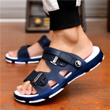 Load image into Gallery viewer, Male Fashion High Quality Plus Size Home &amp; Beach Sandals Men Casual Durable Anti Skid Peep Toe Summer Sandals Sandalias A5756 - Motolayo
