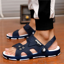 Load image into Gallery viewer, Male Fashion High Quality Plus Size Home &amp; Beach Sandals Men Casual Durable Anti Skid Peep Toe Summer Sandals Sandalias A5756 - Motolayo
