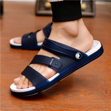 Load image into Gallery viewer, Male Fashion High Quality Plus Size Home &amp; Beach Sandals Men Casual Durable Anti Skid Peep Toe Summer Sandals Sandalias A5756 - Motolayo
