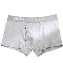 Load image into Gallery viewer, boxer mens underwear men cotton underpants male pure men panties shorts underwear boxer shorts  cotton solid cuecas 365
