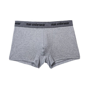 boxer mens underwear men cotton underpants male pure men panties shorts underwear boxer shorts  cotton solid cuecas 365