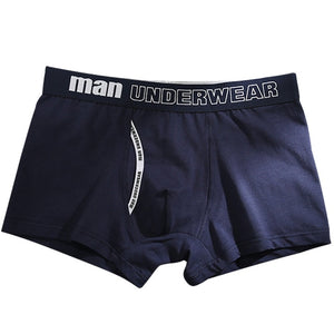 boxer mens underwear men cotton underpants male pure men panties shorts underwear boxer shorts  cotton solid cuecas 365