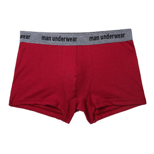 boxer mens underwear men cotton underpants male pure men panties shorts underwear boxer shorts  cotton solid cuecas 365