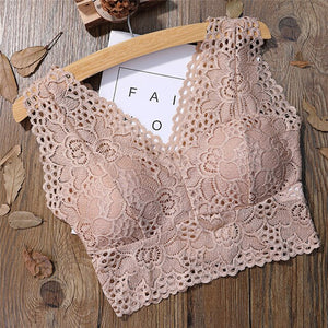 New Fashion Ladies Big Size 3/4 Cup Lace Push Up Bra Black Bralette Deep V Women's Bras Underwear Lace Large Size Hot Selling