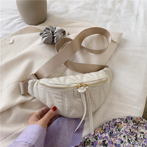 Splice Small PU Leather Crossbody Bags For Women 2020 Summer Solid Color Shoulder Handbags Female Travel Cross Body Bag