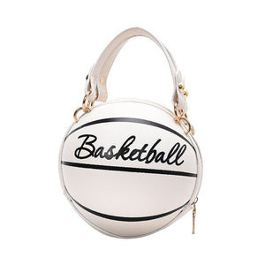 Personalized ball small bag female bag 2020 new Korean version of the fashion chain messenger bag wild portable basketball bag - Motolayo