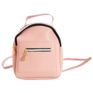 New Designer Fashion Women Backpack Mini Soft Touch Multi-Function Small Backpack Female Ladies Shoulder Bag Girl Purse - Motolayo