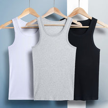 Load image into Gallery viewer, 3Pcs/Lot Underwear Mens Undershirt Men Cotton Tank Tops Transparent Shirts Male Bodyshaper Fitness Wrestling Singlets - Motolayo
