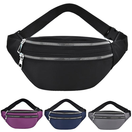 2020 New Fanny Pack For Women Waterproof  Waist Bags Ladies Fashion Bum Bag Travel Crossbody Chest Bags Unisex Hip Bag - Motolayo