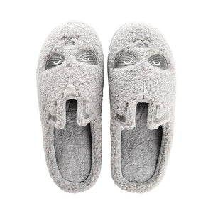 Winter Warm Home Women Fur Slippers Cute Fox Unicorn Bear Animals Indoor Cotton Ladies Slippers Soft Memory Foam Couples Shoes - Motolayo