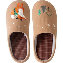 Load image into Gallery viewer, Winter Warm Home Women Fur Slippers Cute Fox Unicorn Bear Animals Indoor Cotton Ladies Slippers Soft Memory Foam Couples Shoes - Motolayo
