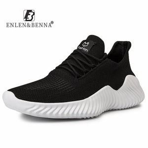 New 2020 Casual Shoes Men Lightweight Lace Up Men Shoes Breathable Mesh Adult Footwear Sport Sneakers Male Comfort Zapatillas - Motolayo