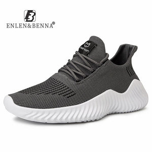 New 2020 Casual Shoes Men Lightweight Lace Up Men Shoes Breathable Mesh Adult Footwear Sport Sneakers Male Comfort Zapatillas - Motolayo