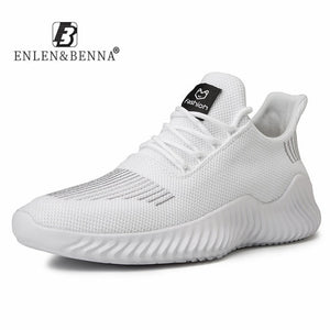 New 2020 Casual Shoes Men Lightweight Lace Up Men Shoes Breathable Mesh Adult Footwear Sport Sneakers Male Comfort Zapatillas - Motolayo