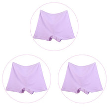 Load image into Gallery viewer, 3 Pieces/Pack 6XL Big Size Boyshorts Women Underwear Boxer Female Safety Short Pants Large Size Ladies Cotton Panties
