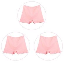 Load image into Gallery viewer, 3 Pieces/Pack 6XL Big Size Boyshorts Women Underwear Boxer Female Safety Short Pants Large Size Ladies Cotton Panties
